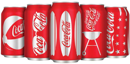 6a00d8345250f069e20115706e7587970b 550wi2 Thirsty? View these cool designed (Coca Cola) Coke Cans 