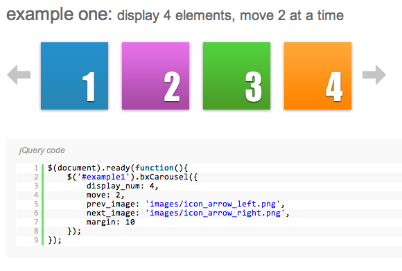 jQuery carousel plugin.