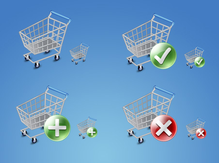 ecommerce shopping cart The Best High Quality Ecommerce Icons of the Web