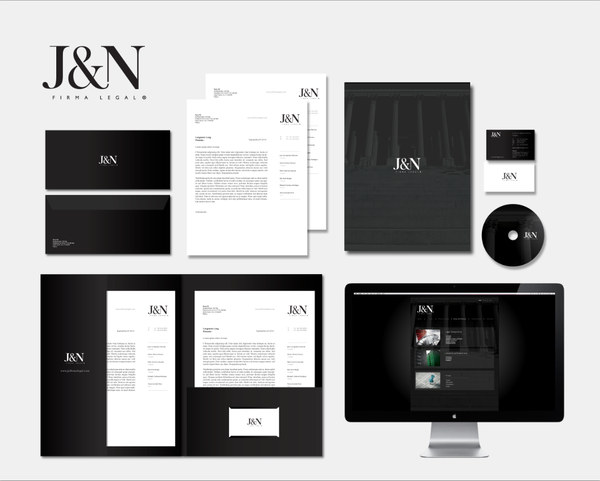 j and n 1 7 excellent examples of Corporate & Brand Identity for Law Firms