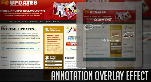 annotation overlay effect